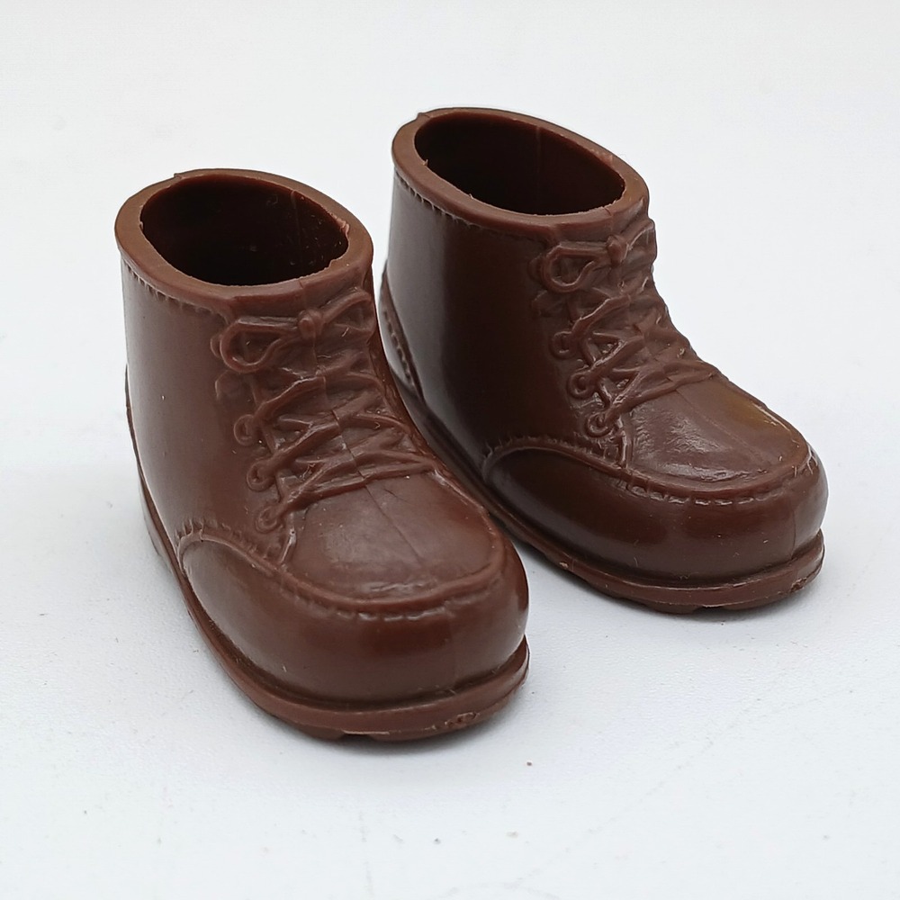 Vintage Sunshine Family Dad Steve Doll Shoes 1974 Mattel Replacement Boots